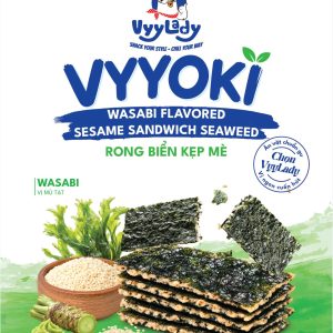 Rong Biển Kẹp Mè VyyOki - vị Mù Tạt