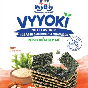 Rong Biển Kẹp Mè VyyOki - vị Hạnh Nhân