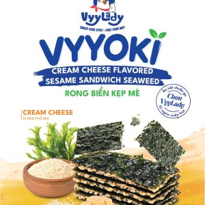 Rong Biển Kẹp Mè VyyOki - vị Kem Phô Mai