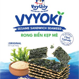 Rong Biển Kẹp Mè VyyOki - vị Kem Phô Mai